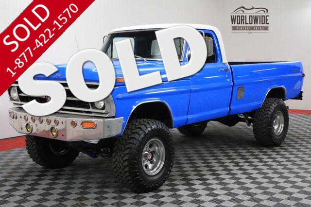 1972 FORD F250 HIGH BOY FRAME OFF RESTORED 4X4 460 V8