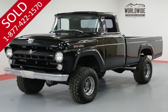 1957 FORD F250 HIGH BOY 4X4 PS PB V8 VINTAGE