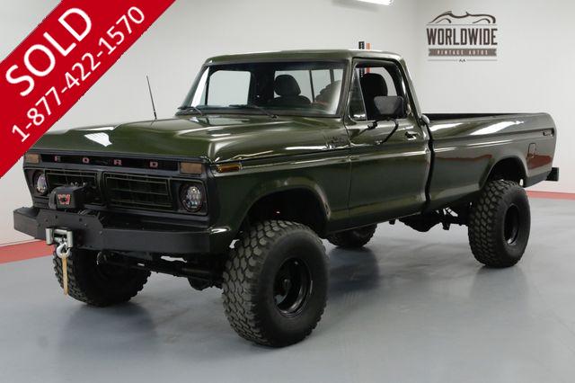 1977 FORD F250 RESTORED CUSTOM WINCH AUTO 460 V8