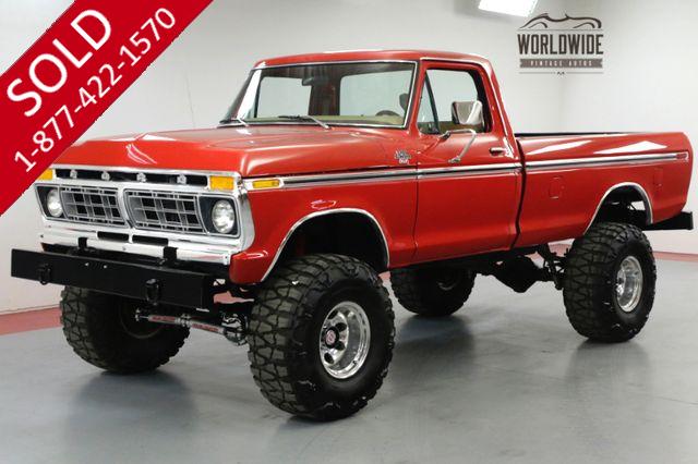 1977 FORD F250 HIGH BOY 4x4 FRAME OFF RESTORED 400 BIG BLOCk