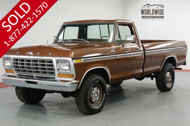 1978 FORD  F250 HIGHBOY RANGER. 25K ORIGINAL MILES. 4x4.