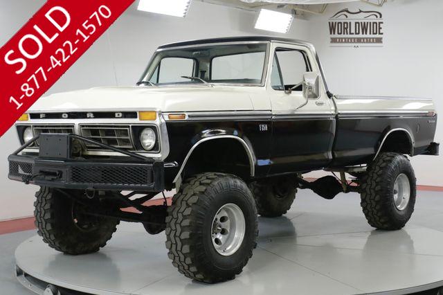 1976 FORD  F250  TRUCK. 4x4. HIGH BOY. WINCH. LIFT. COLLECTOR 