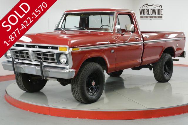 1976 FORD  F250  HIGH BOY 4x4 COLLECTOR LOW MILES MUST SEE 