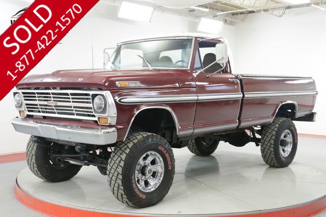 1969 FORD  F250  HIGH BOY 7.3L POWERSTROKE TURBO DIESEL ZF5 