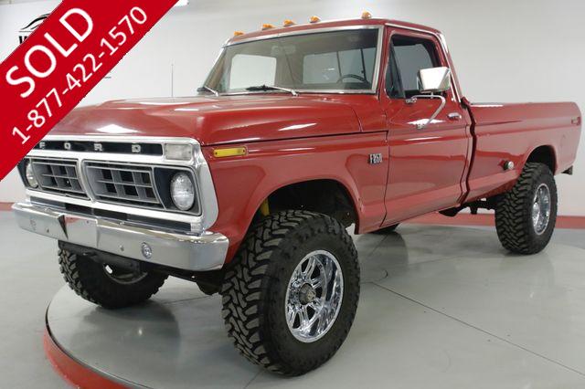 1976 FORD  F250  390 V8 4-SPEED MANUAL 4X4 HIGHBOY! PS 