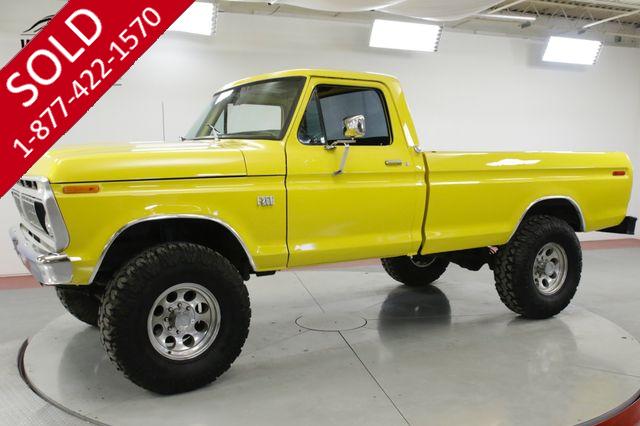 1975 FORD  F250  RANGER HIBOY 4-SPEED 4X4 3/4 TON WORKHORSE (VIP)