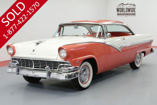 1956 FORD FAIRLANE VICTORIA FRAME OFF RESTORED RARE HARDTOP 292V8