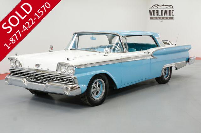 1959 FORD FAIRLANE GALAXIE 500 RESTORED CONTINENTAL KIT COLD AC