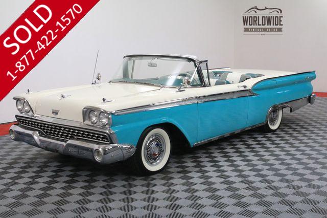 1959 FORD GALAXIE 500 SKYLINER HARD TOP CONVERTIBLE AUTOMATIC V8