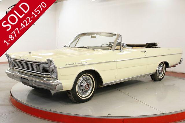 1965 FORD GALAXIE 500 CONVERTIBLE 289 PS READY FOR SUMMER