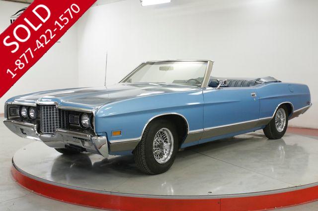 1972 FORD  LTD CONVERTIBLE! RARE TIME CAPSULE 351 V8! AC! 