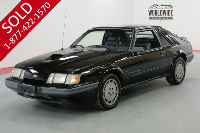 1986 FORD MUSTANG SVO STOCK TURBO CHARGED 74K ORIGINAL MILES