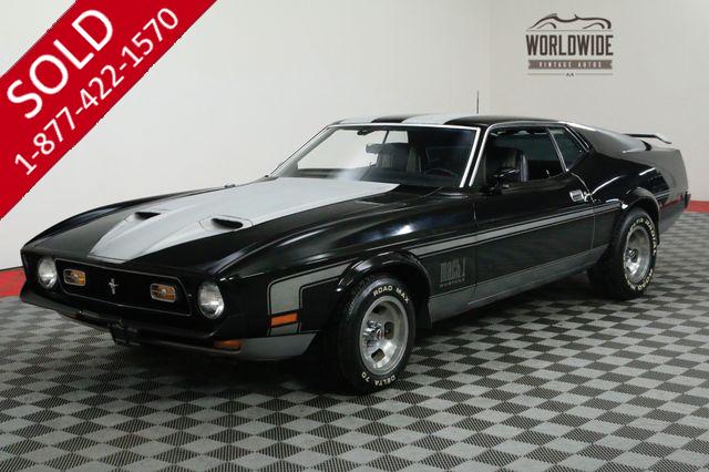 1971 FORD MUSTANG SHOWROOM ORGINAL. 351C V8! HURST 4-SPEED