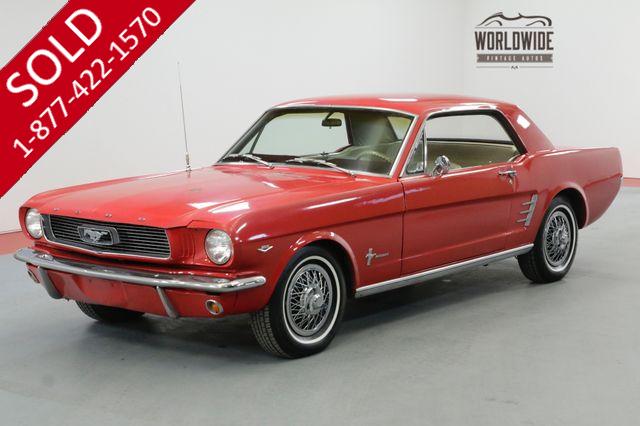 1966 FORD MUSTANG REBUILT 289 AUTO 500 MILES ON BUILD