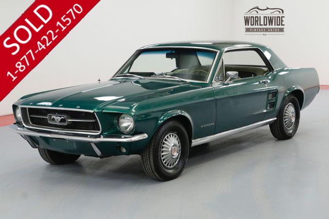 1967 FORD MUSTANG COUPE 289 V8 AUTOMATIC PS PB MUST SEE