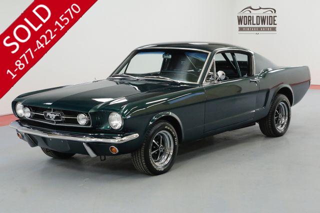 1965 FORD MUSTANG K-CODE FASTBACK. RESTORED. V8