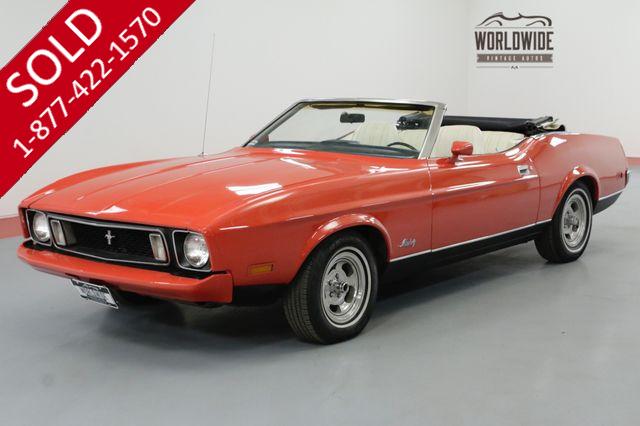 1973 FORD MUSTANG CONVERTIBLE 351 CLEVELAND AUTOMATIC MUST SEE