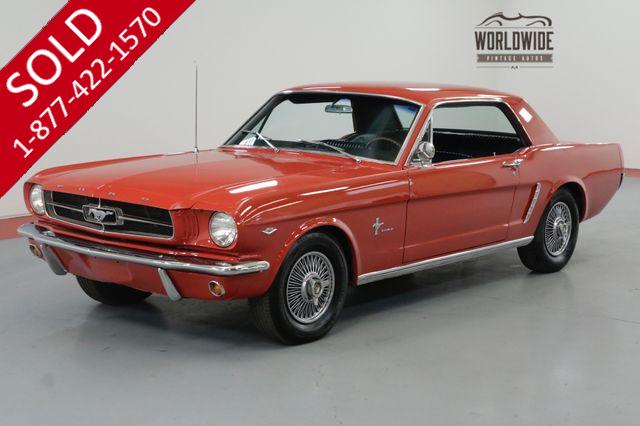 1965 FORD MUSTANG C CODE 289 V8! AUTOMATIC. PS. MUST SEE.