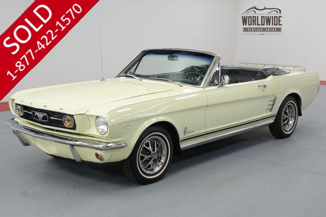 1966 FORD MUSTANG C CODE 289 V8. 2 BARREL. PS. GT EQUIPMENT. 