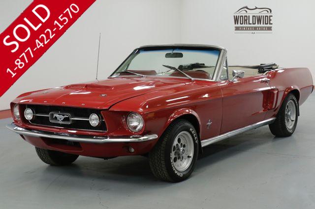 1967 FORD MUSTANG  CONVERTIBLE. RESTORED 289 V8! AUTO. MUST SEE 