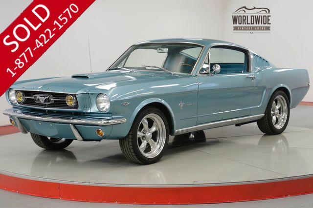 1966 FORD  MUSTANG RARE FASTBACK NICELY RESTORED 4 SPD V8 4BRL 