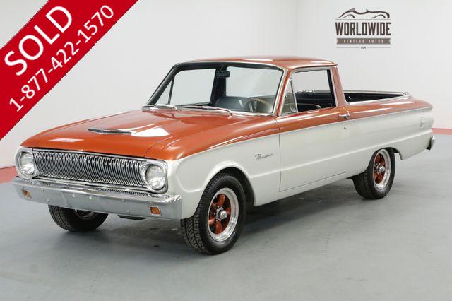 1962 FORD RANCHERO FRAME OFF RESTORED $28K+ BUILD 302 V8 PB