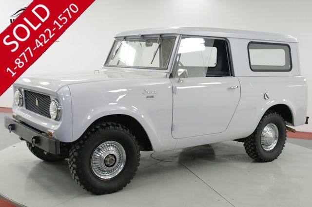 1963 INTERNATIONAL  SCOUT 80 STOCK AND CLEAN REMOVABLE TOP MUST SEE