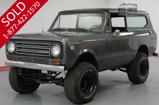 1972 International SCOUT II 304V8. AUTOMATIC. 4X4. LIFTED. MUST SEE!