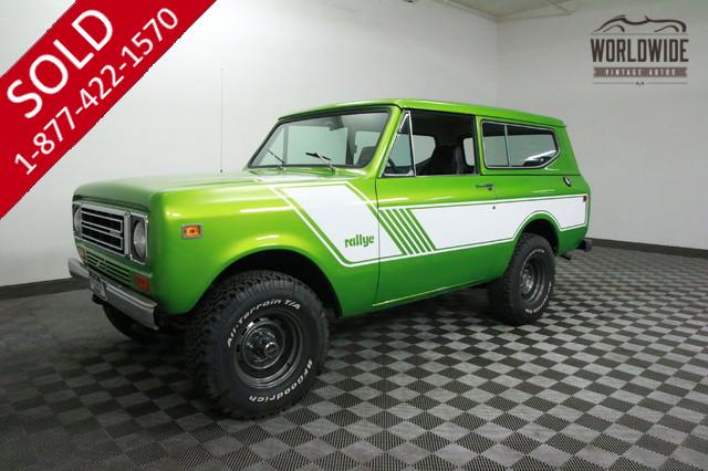 1978 International Scout Rallye for Sale