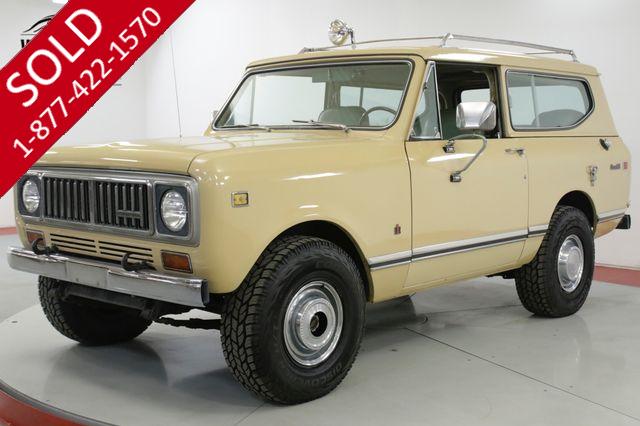 1975 INTERNATIONAL  SCOUT  CA TRUCK 345 V8 FUEL INJECTED AC AUTO 4x4