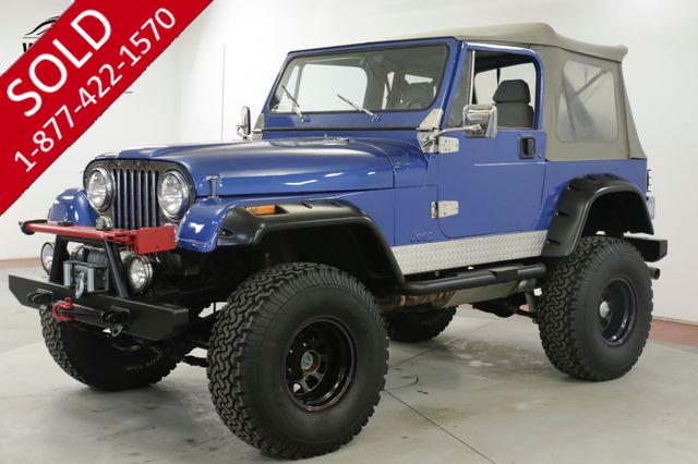 1983 JEEP CJ 7 304 V8 4SPD MANUAL LIFTED 35 INCH TIRES PS