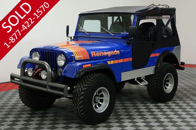 1974 JEEP CJ5 RENEGADE RESTORED V8 HEAVILY OPTIONED 