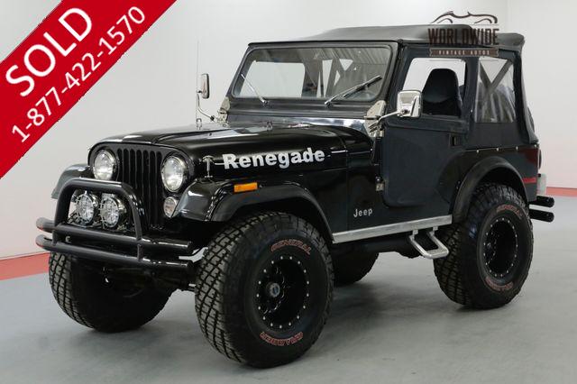 1977 JEEP  CJ5 RESTORED LIFTED V8 4X4 MANUAL