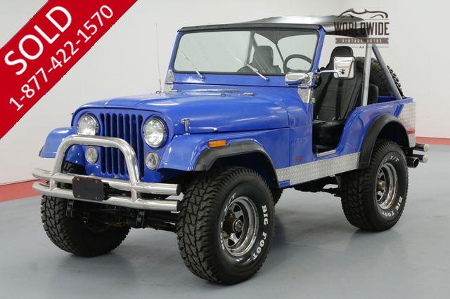 1973 JEEP CJ5 RARE AND RESTORED 401 V8 LOTS OF NEW PARTS