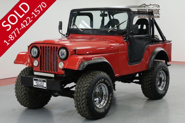 1973 JEEP CJ5 RESTORED LIFTED BIKINI TOP 6 CYL UPGRADES!