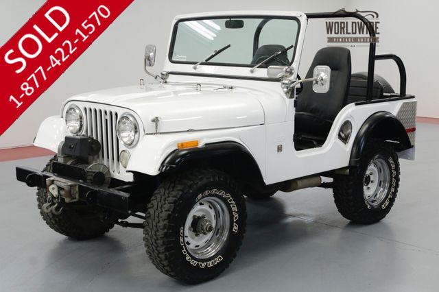 1971 JEEP CJ5 FRAME OFF RESTORED! 6K MILES! OVERDRIVE.