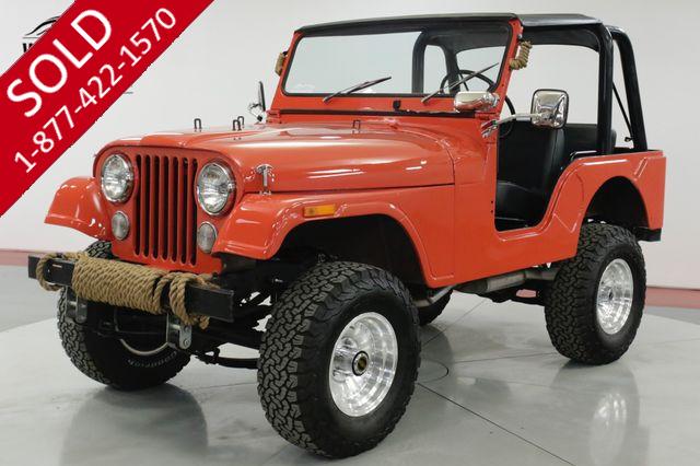 1972 JEEP CJ5  HIGH DOLLAR BUILD 4x4 CONVERTIBLE MUST SEE