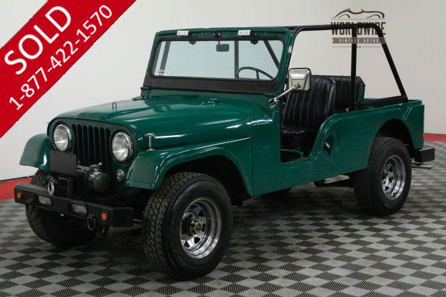 1957 JEEP CJ6 FRAME OFF RESTORED 4X4 1K MILES!