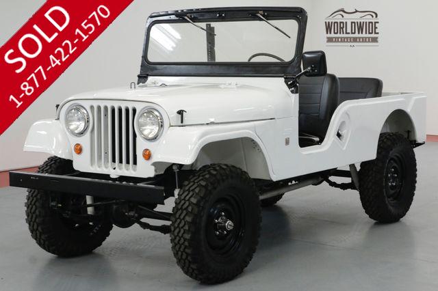 1967 JEEP CJ6 RARE. FRAME OFF RESTORED 4X4 CONVERTIBLE. 