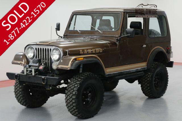 1980 JEEP CJ7 LAREDO 350V8 700R4 AUTO 4X4 4-WHEEL DISC