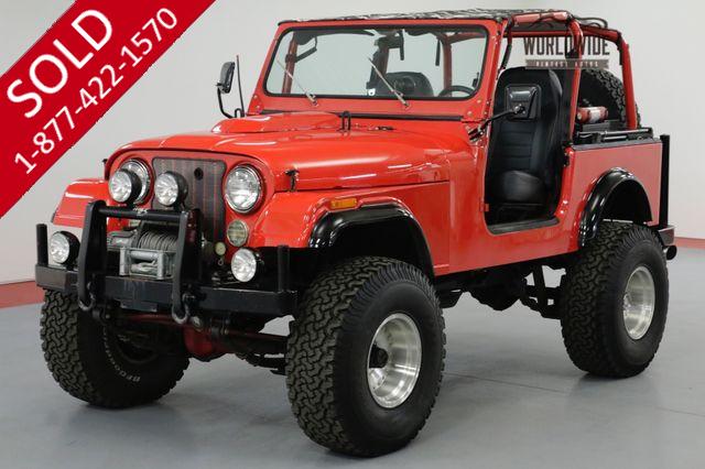 1976 JEEP CJ7 RESTORED. 401 V8! CUSTOM.  WINCH.  UPGRADES.