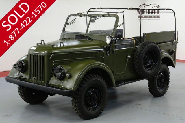 1960 JEEP GAZ 69 175 MILES! COLLECTOR MUSEUM PIECE. ULTRA RARE