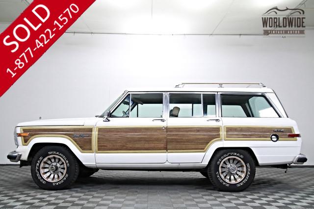 1987 Jeep Grand Wagoneer Original 4x4 for Sale