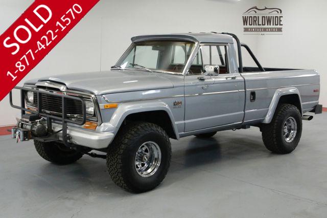 1979 JEEP J10 RARE SHORT BED 360 V8 LIFTED PS PB RARE 4x4.