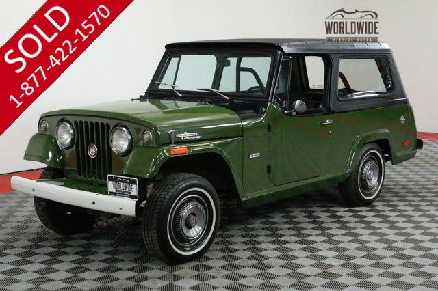 1971 JEEP JEEPSTER COMMANDO 4X4 HARDTOP AUTO RARE