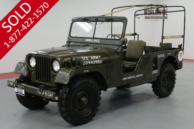 1954 JEEP M170 RARE LONG WHEEL BASE REBUILT DRIVE-TRAIN 4x4