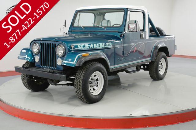 1982 JEEP  SCRAMBLER RESTORED 4.2L PS PB REMOVABLE TOP 4X4 