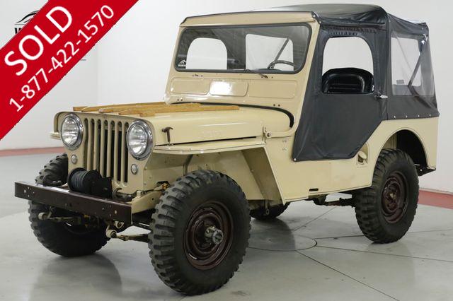 1951 JEEP WILLYS  NUMBERS MATCHING ORIGINAL MOTOR 