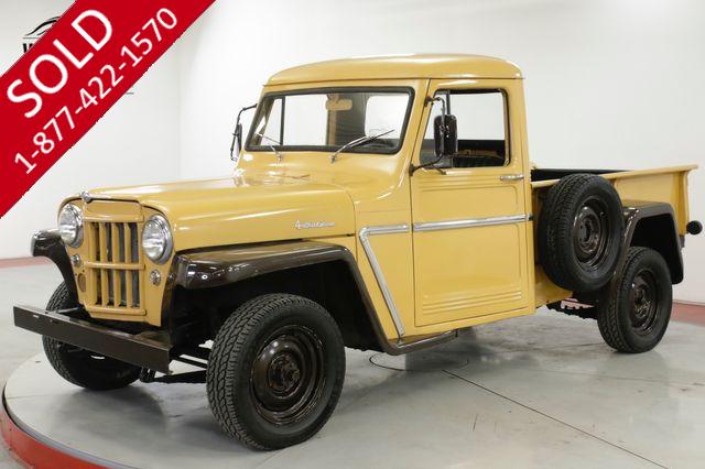 1963 JEEP WILLYS LOW MILES. 4X4. SHORTBOX. COLLECTOR GRADE 
