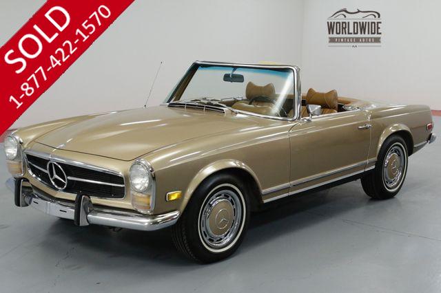 1969 MERCEDES BENZ 280SL ONE OWNER FAMILY SINCE NEW BEAUTIFUL & RARE! 